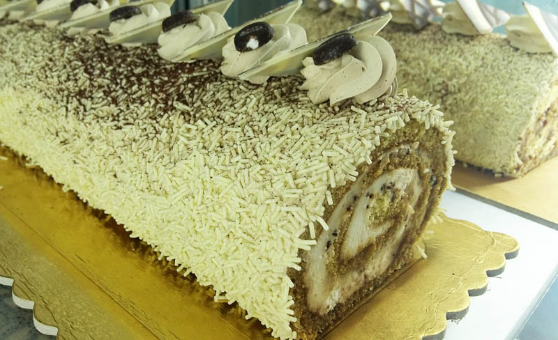 tronchetto mascarpone e caffè